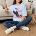 T-Shirt — 250 Years Patriotic Eagle Tee “Standing Strong, Standing Proud” (1776–2026)