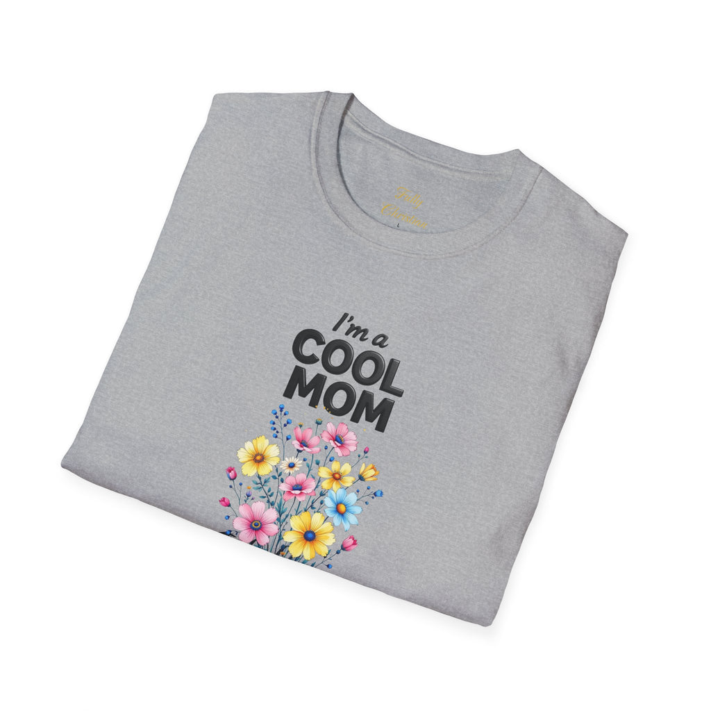 Cool Mom T-Shirt — “I’m a Cool Mom, I Follow Jesus” Christian Mom Tee