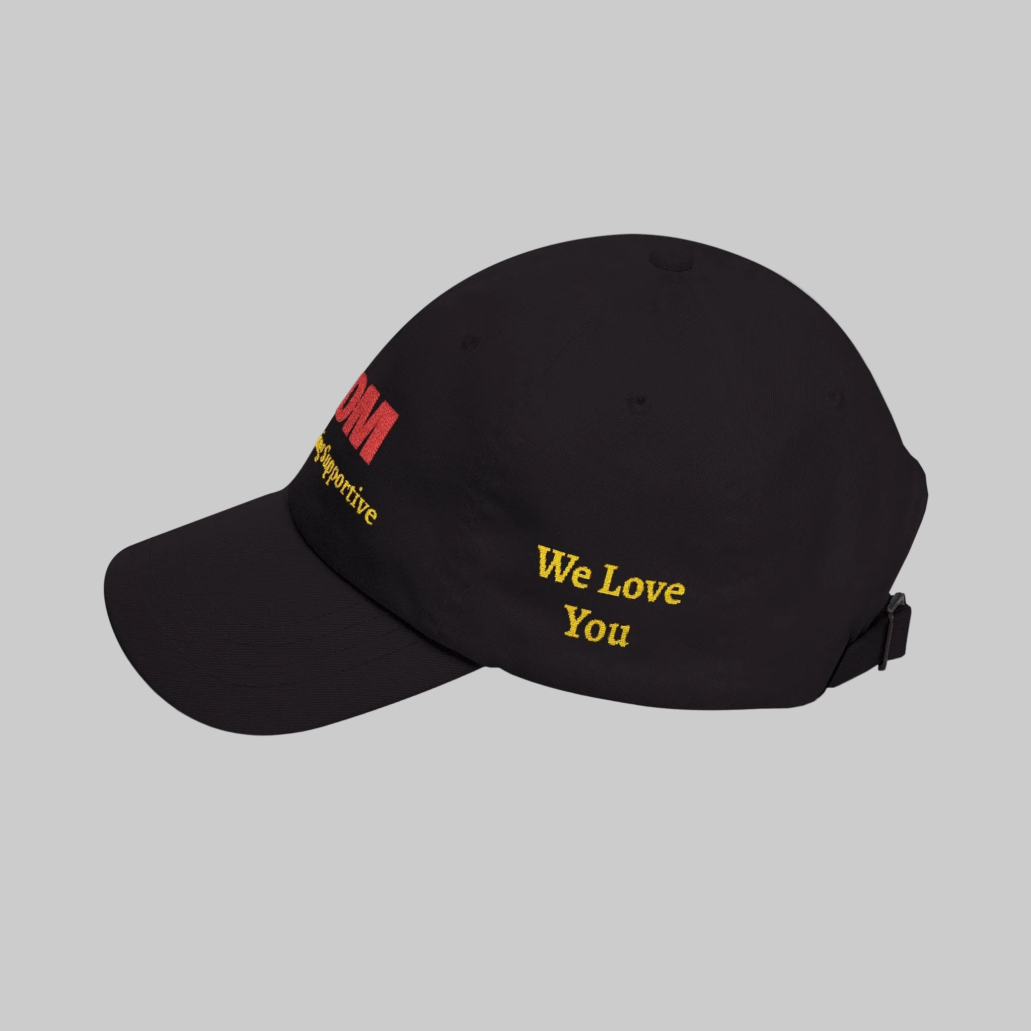 Total MOM Embroidered Dad Cap — Loving, Caring & Supportive Mother’s Day Hat