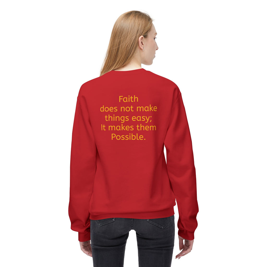 Faith- Mark 9:23- Sweatshirt