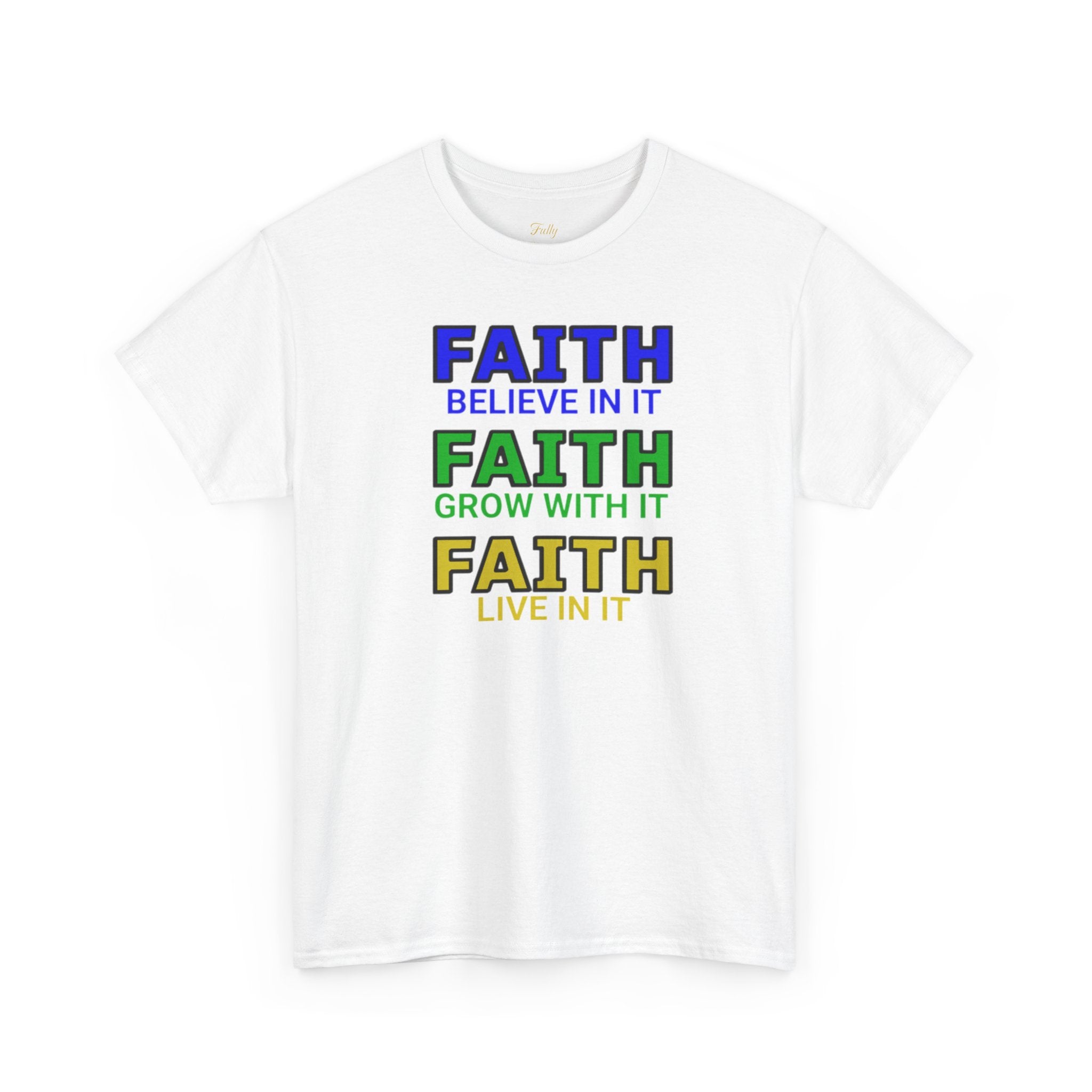 Faith-Inspired Unisex Cotton Tee, Spiritual T-Shirt, Inspirational Apparel, Gift for Believers, Everyday Wear, Positive Vibes