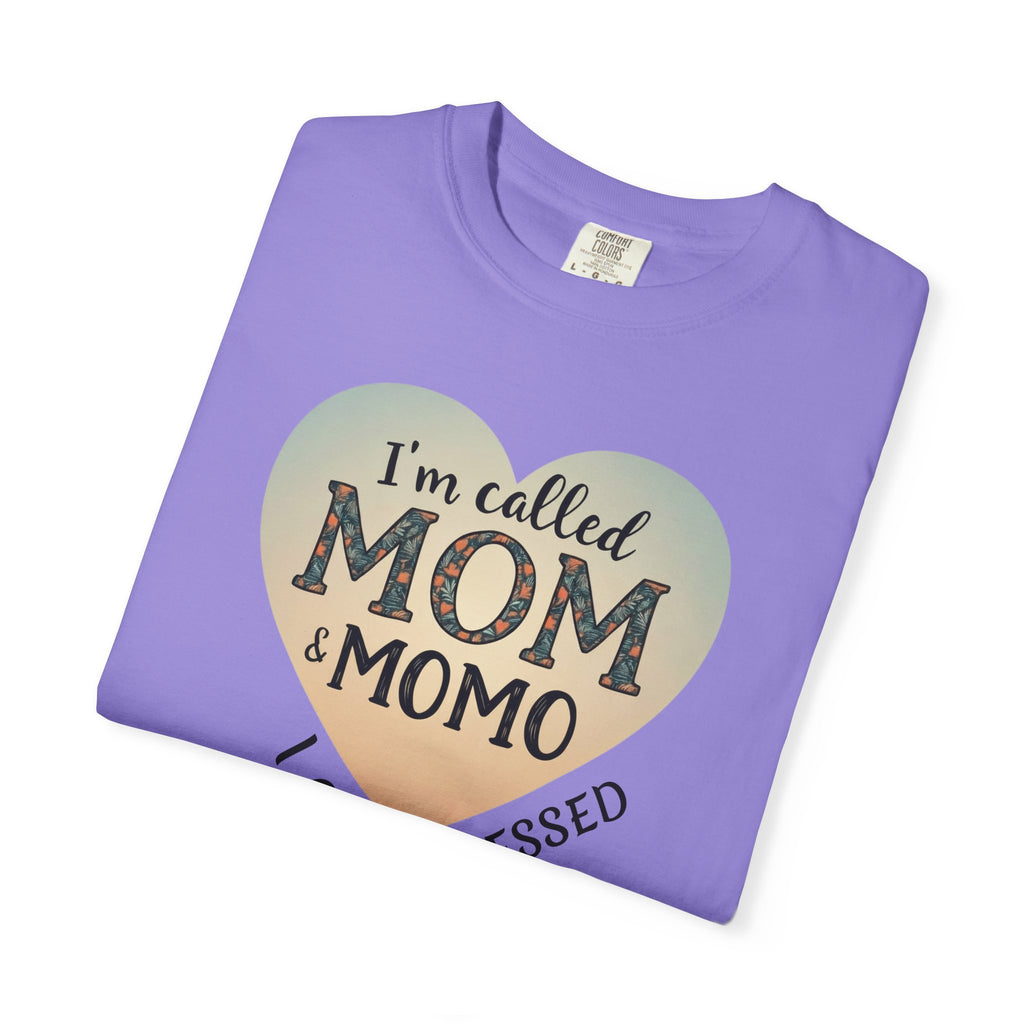 I'm Called Mom & Momo T-Shirt — "I Am Blessed" Heart Design