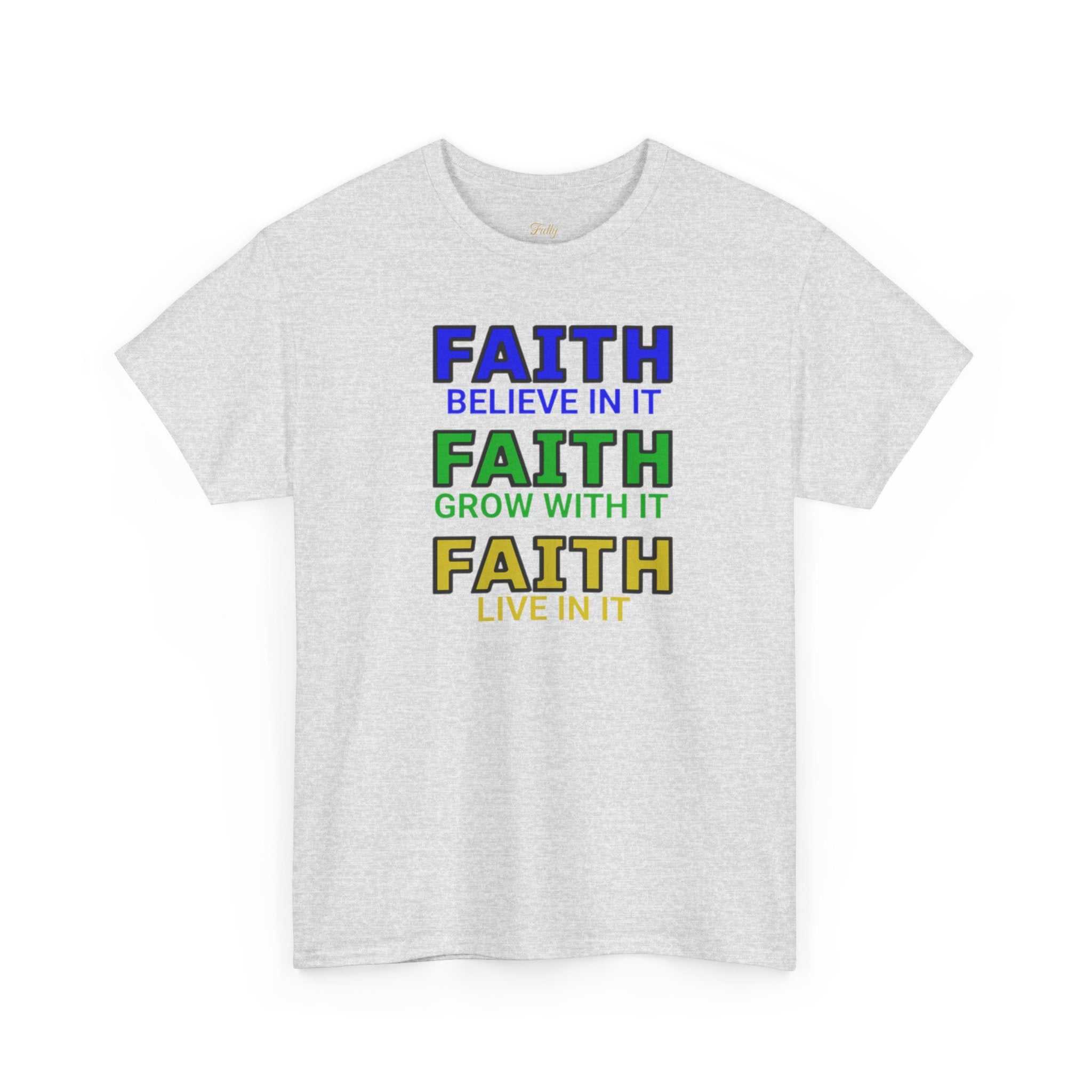 Faith-Inspired Unisex Cotton Tee, Spiritual T-Shirt, Inspirational Apparel, Gift for Believers, Everyday Wear, Positive Vibes