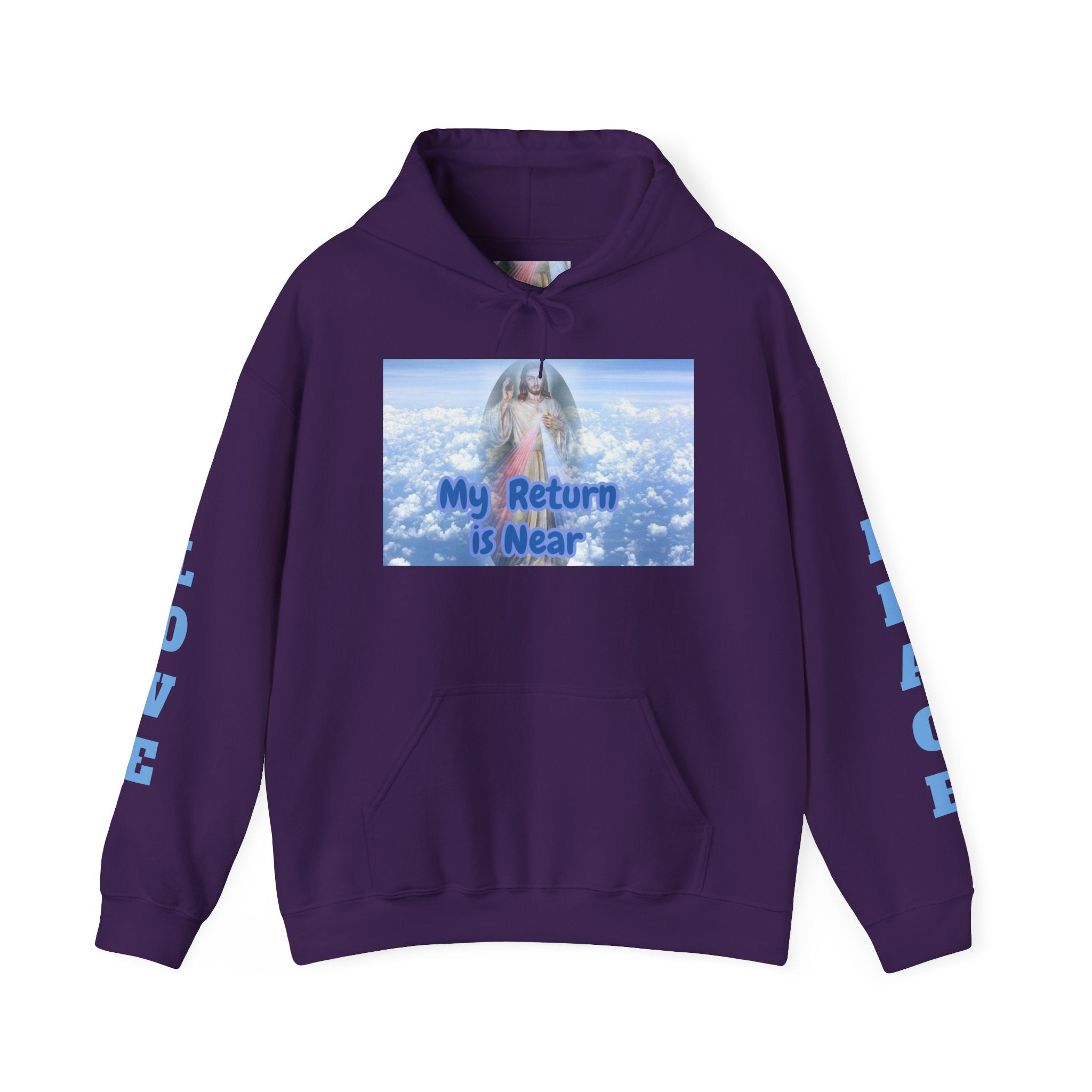 Inspirational Hoodie -My Return is Near- Unisex Heavy Blend™ Hooded Sweatshirt