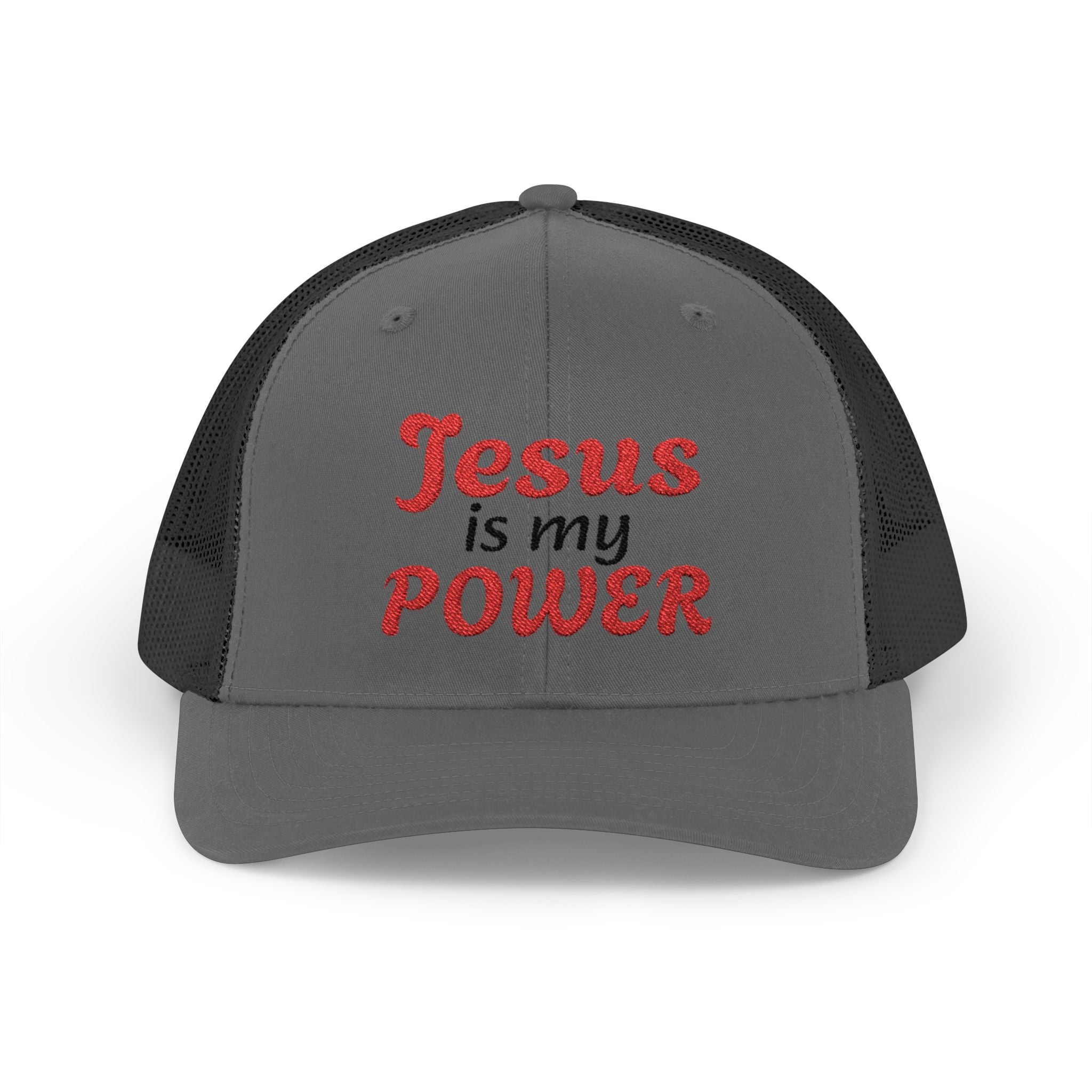 Embroidered Jesus Snapback Cap