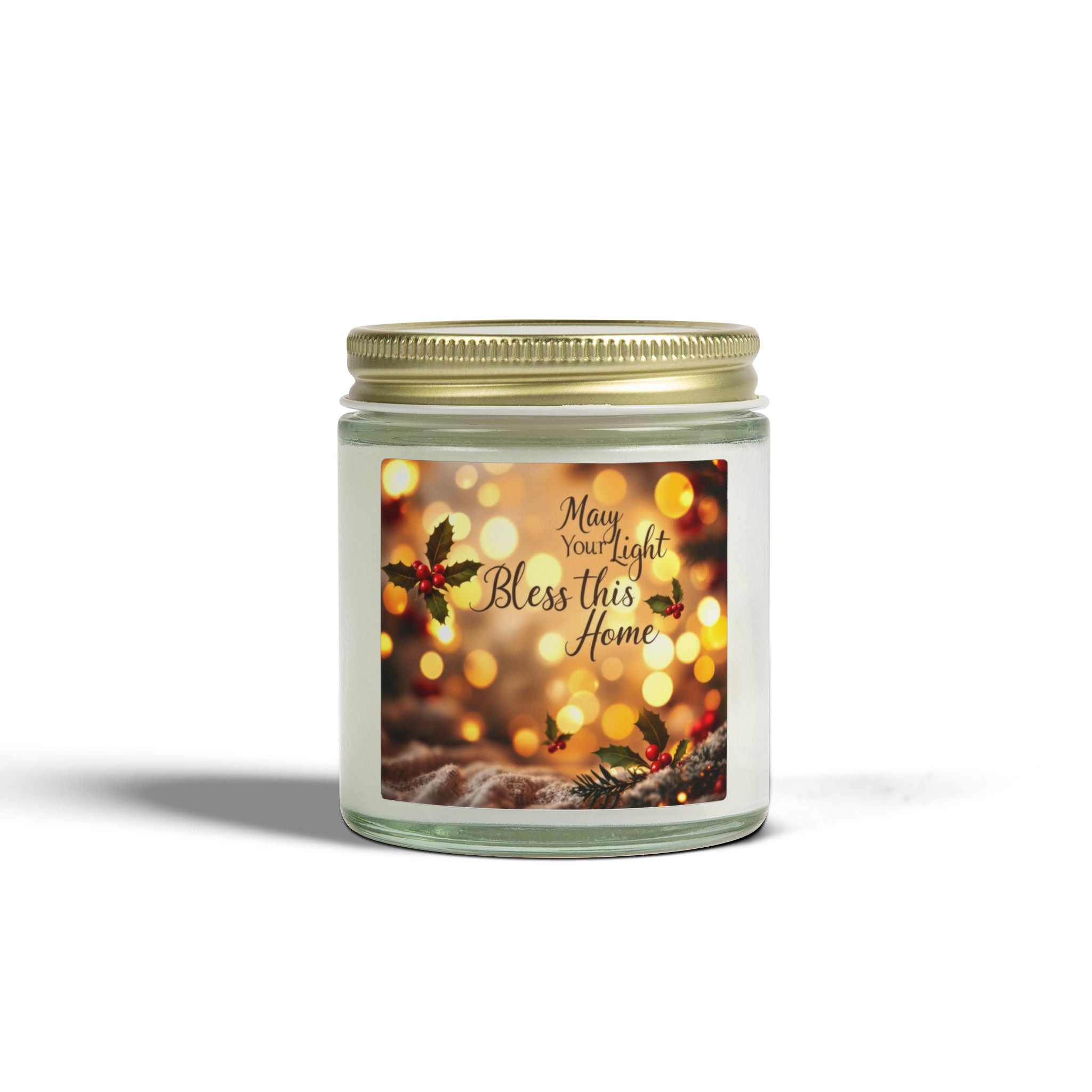 Scented Candle- 'May Your Light Bless This Home' (4oz, 9oz) – Christian faith apparel & gifts | Fully Christian Apparel