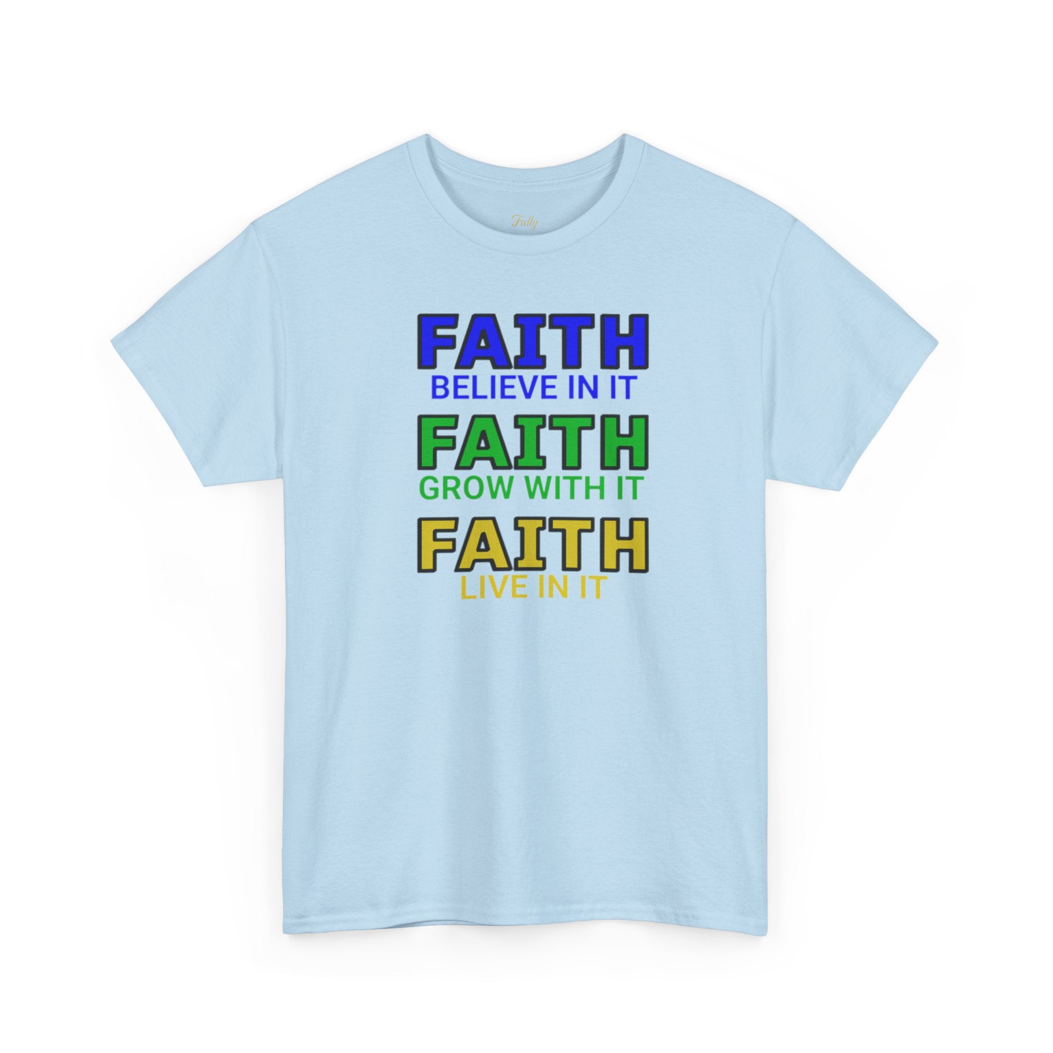 Faith-Inspired Unisex Cotton Tee, Spiritual T-Shirt, Inspirational Apparel, Gift for Believers, Everyday Wear, Positive Vibes