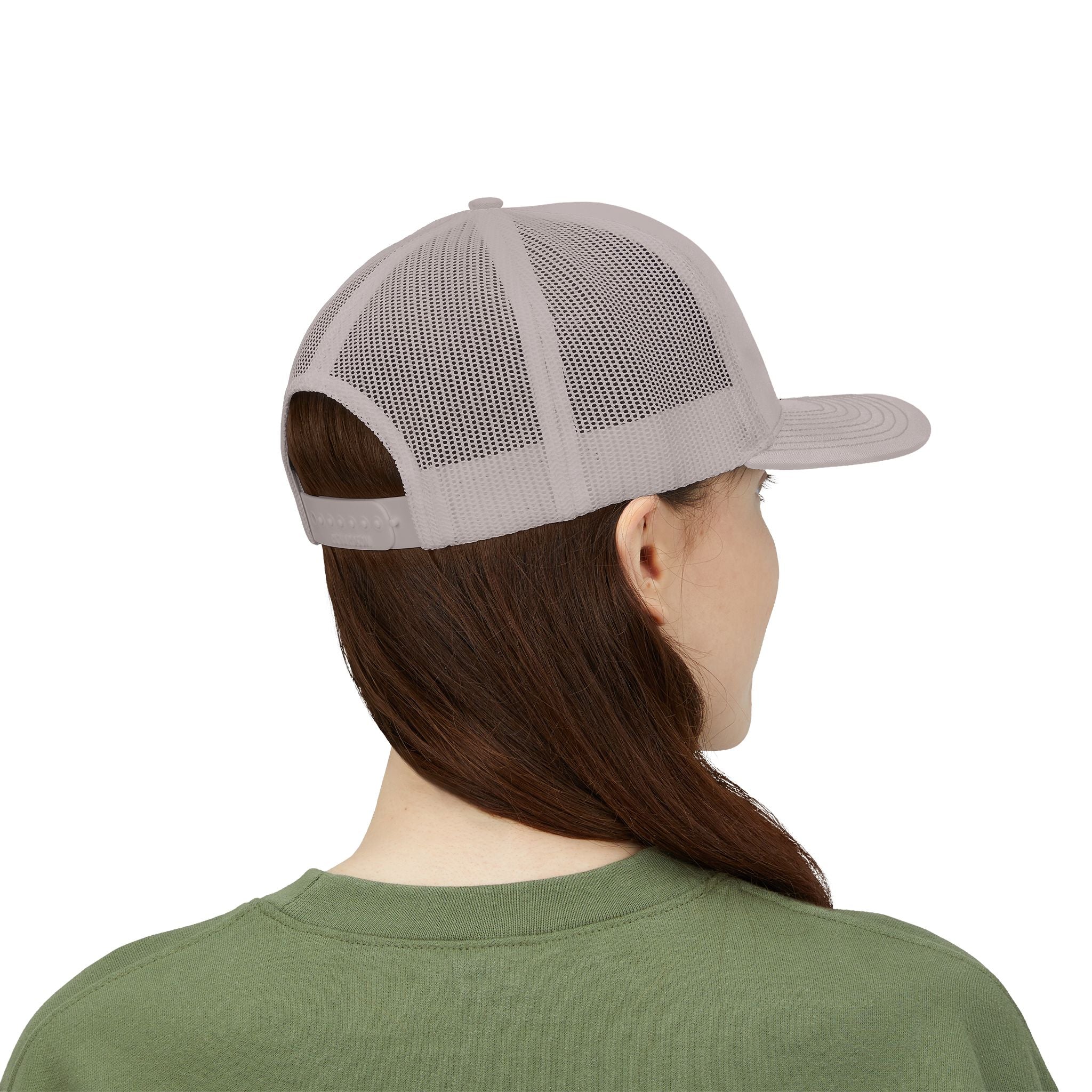 This Mom Is Christian Strong Embroidered Snapback Trucker Cap — Faith-Based Mom Hat
