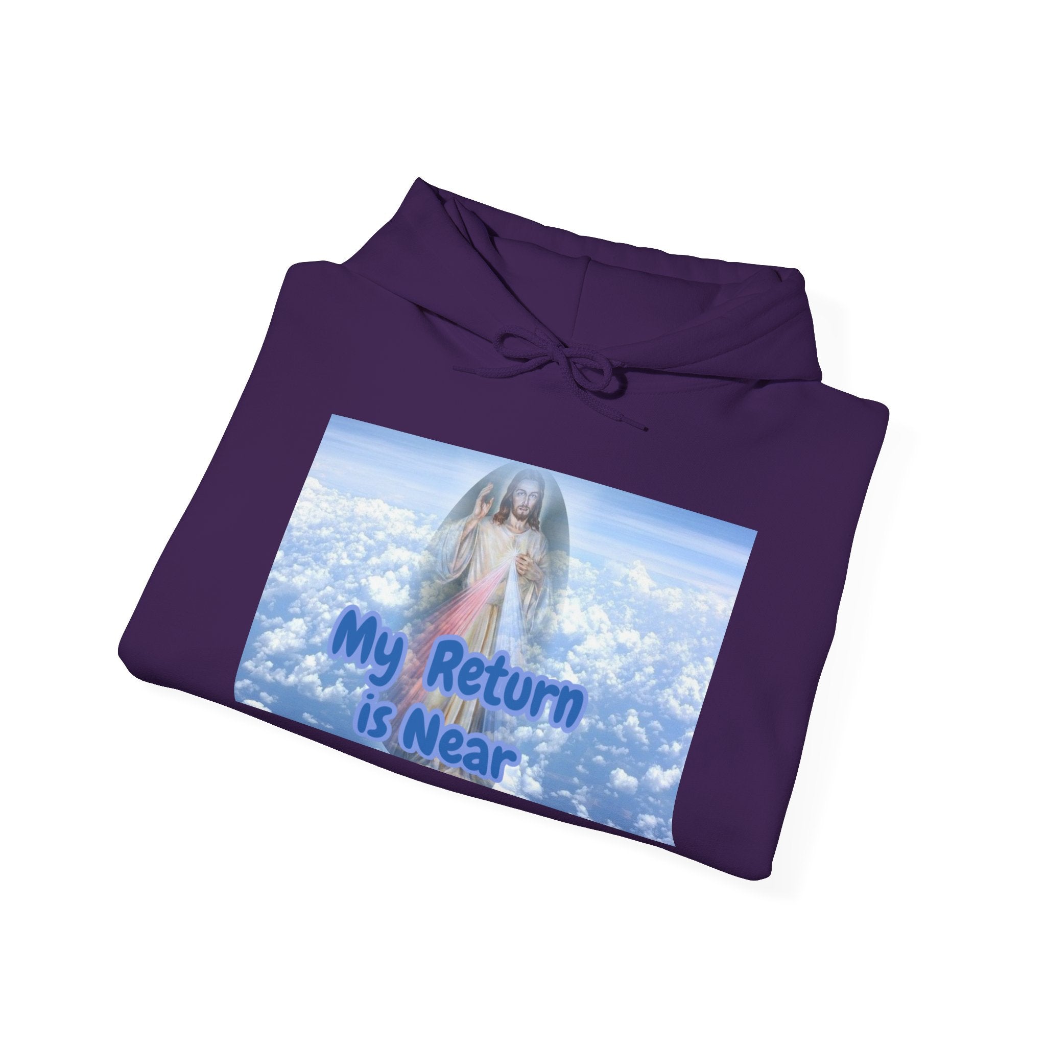 Inspirational Hoodie -My Return is Near- Unisex Heavy Blend™ Hooded Sweatshirt