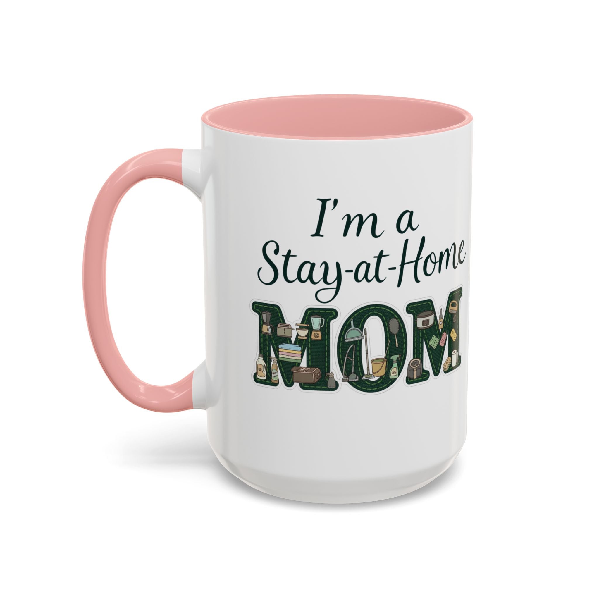 Mama Home Coffee Mug — Inspirational "Praying for My Kids" Accent Mug (11/15oz)