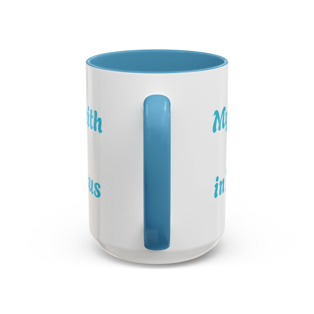 My Faith Is In Jesus Accent Coffee Mug - Christian Cross Inspirational Gift (11/15oz) – Christian faith apparel & gifts | Fu
