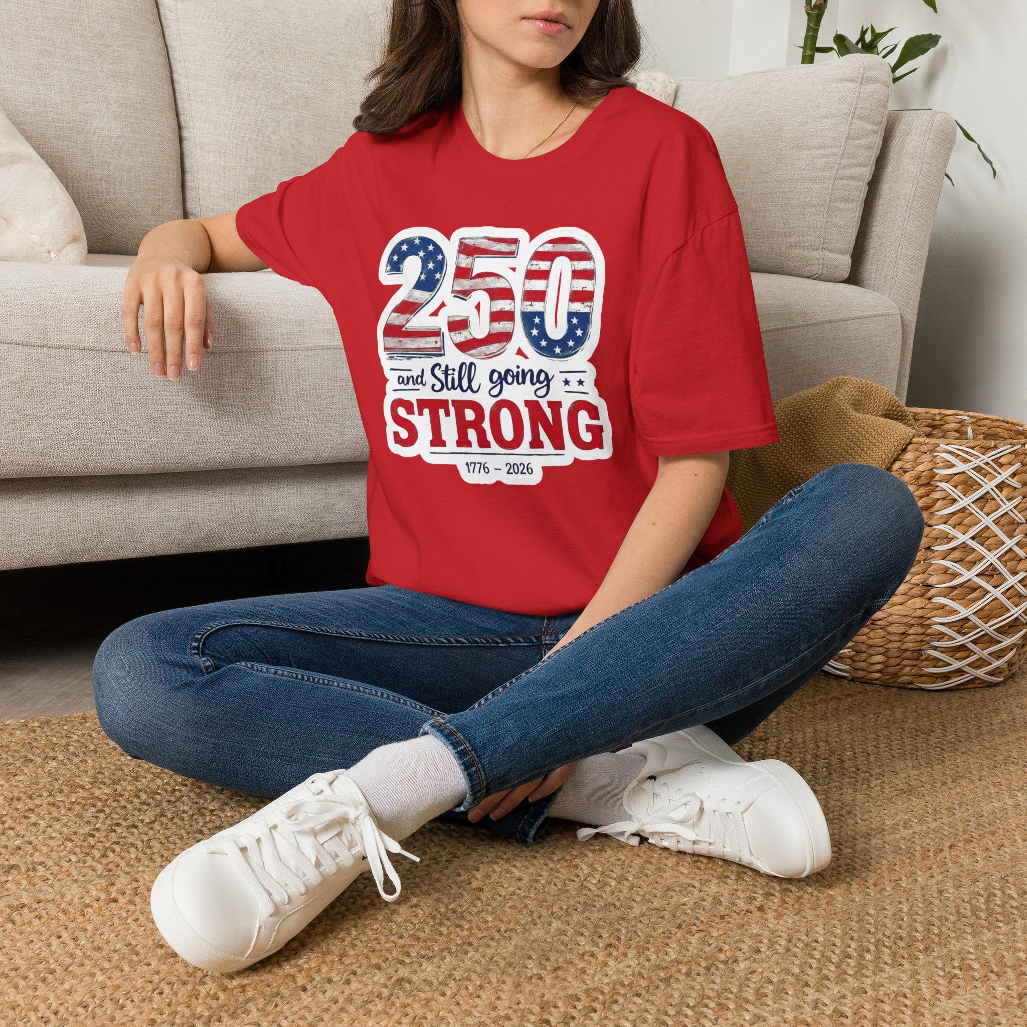 250 and Still Going Strong T-Shirt — Patriotic Anniversary Tee