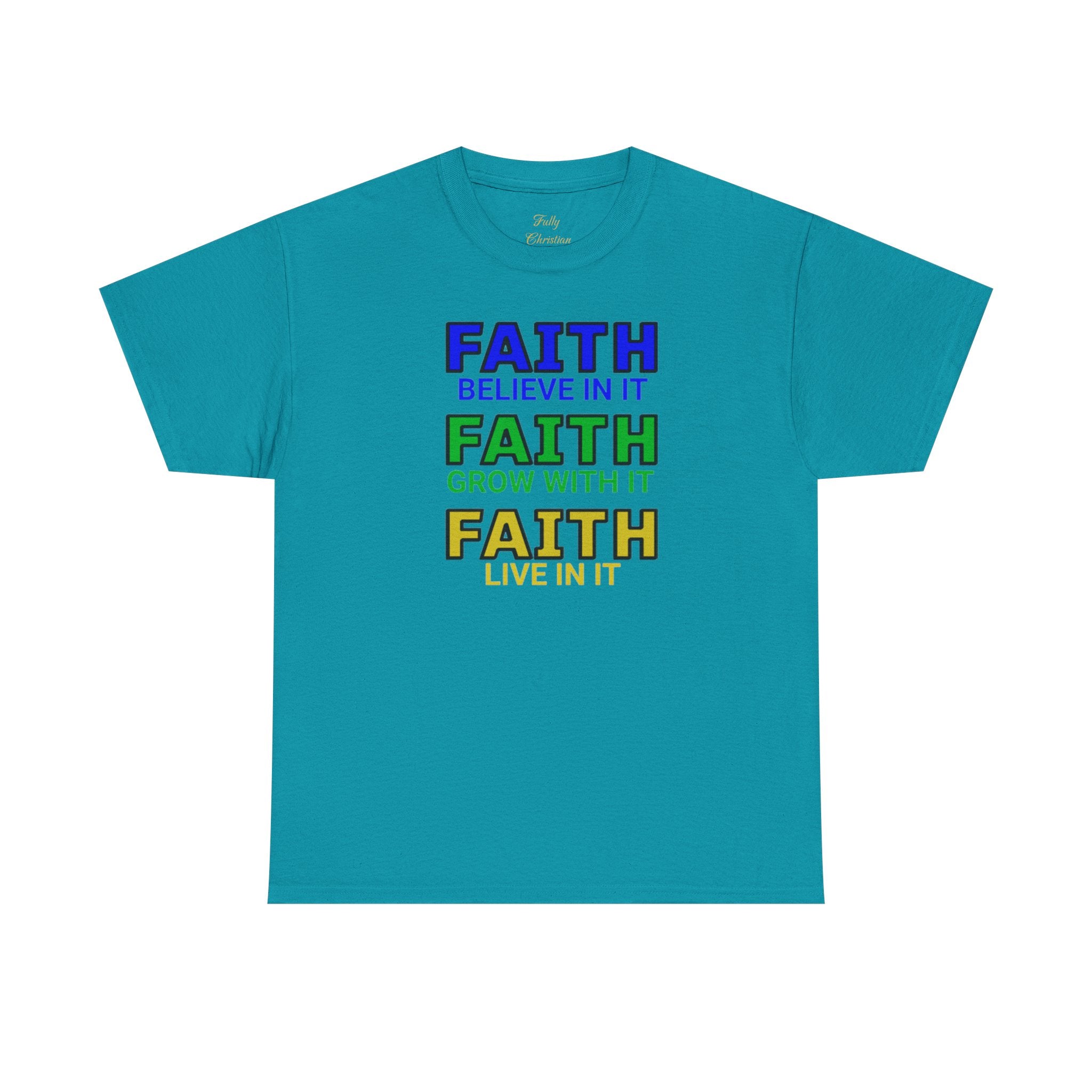 Faith-Inspired Unisex Cotton Tee, Spiritual T-Shirt, Inspirational Apparel, Gift for Believers, Everyday Wear, Positive Vibes