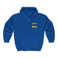 Jesus Is King Zip Hoodie — Christian Faith Full-Zip Hooded Sweatshirt – Christian faith apparel & gifts | Fully Christian Ap