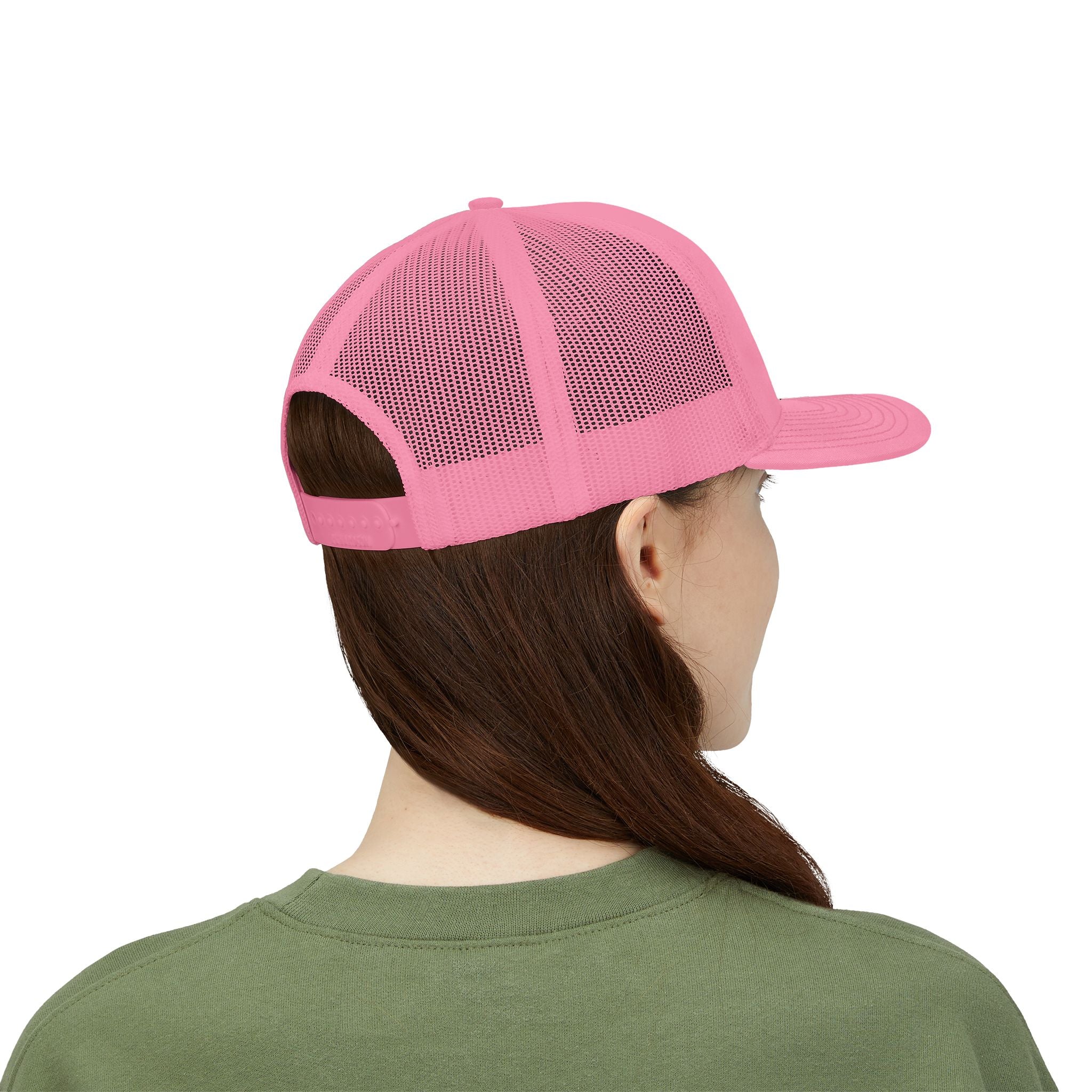 This Mom Is Christian Strong Embroidered Snapback Trucker Cap — Faith-Based Mom Hat