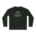 Thank You God Long Sleeve Shirt — Gratitude Faith Tee for Family & Blessings – Christian faith apparel & gifts | Fully Chris