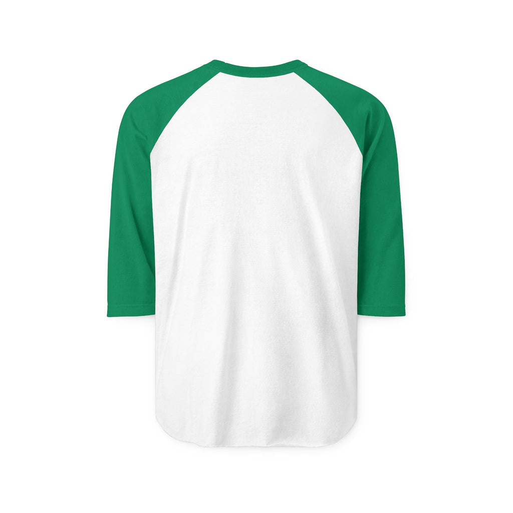 Inspirational Three-Quarter Sleeve Raglan Shirt - "Ask the Lord to Bless Your Plans" Design