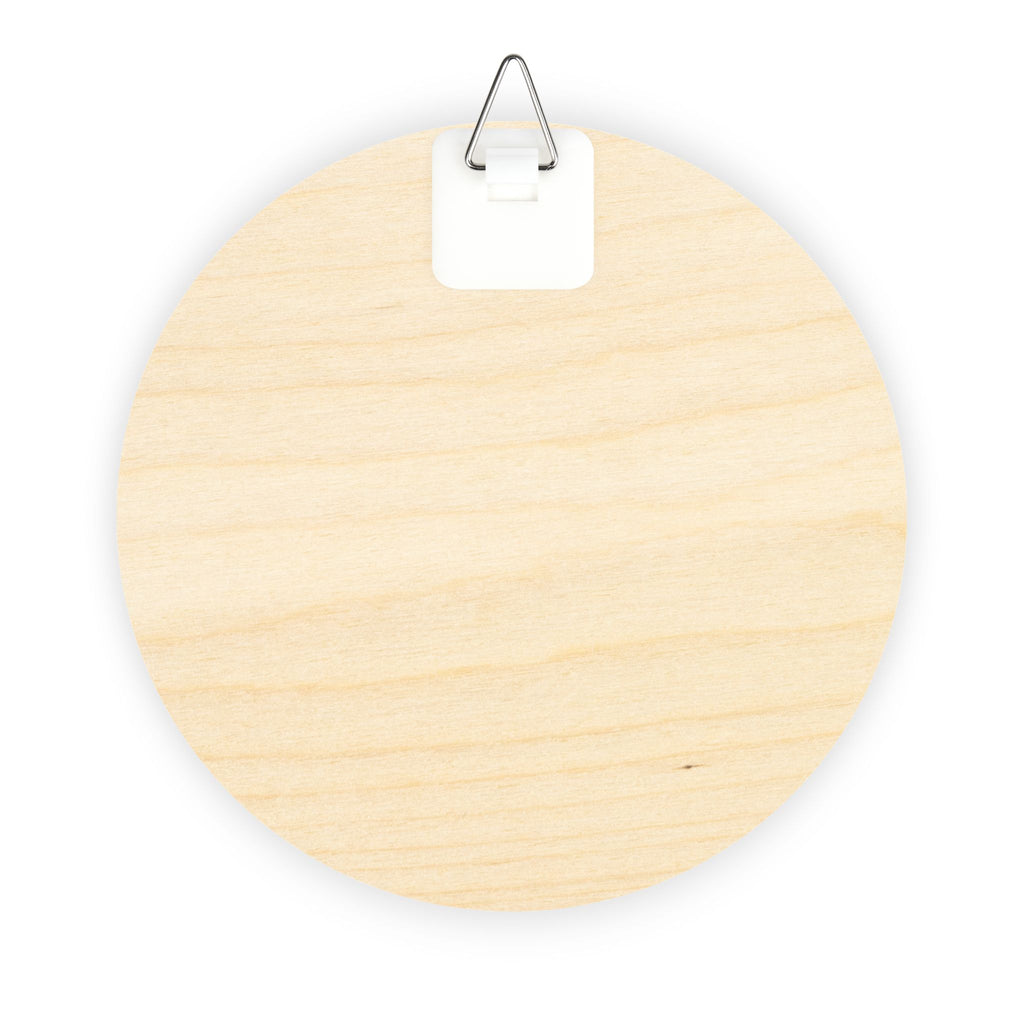 Jesus Bless Our Home- Round Wood Sign – Christian Wall Decor