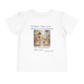 Toddler Tee – "Children, obey your parents in everything" Colossians 3:20 Christian Kids Shirt – Christian faith apparel & g