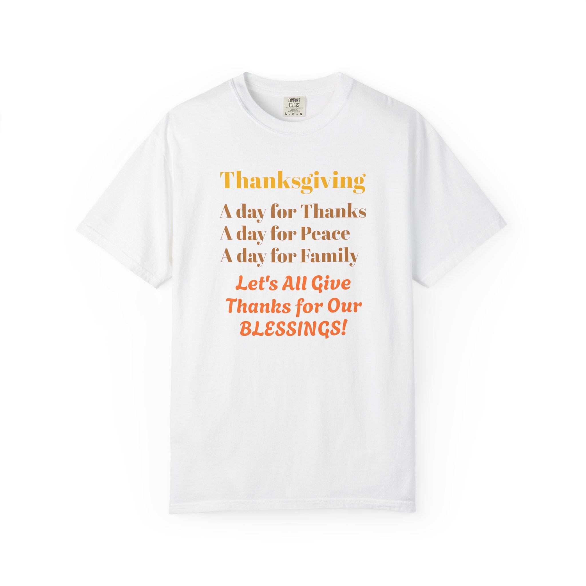 Thanksgiving Blessings T-Shirt