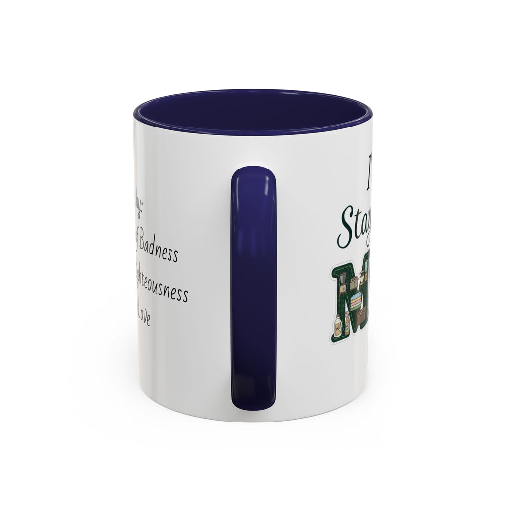 Mama Home Coffee Mug — Inspirational "Praying for My Kids" Accent Mug (11/15oz)