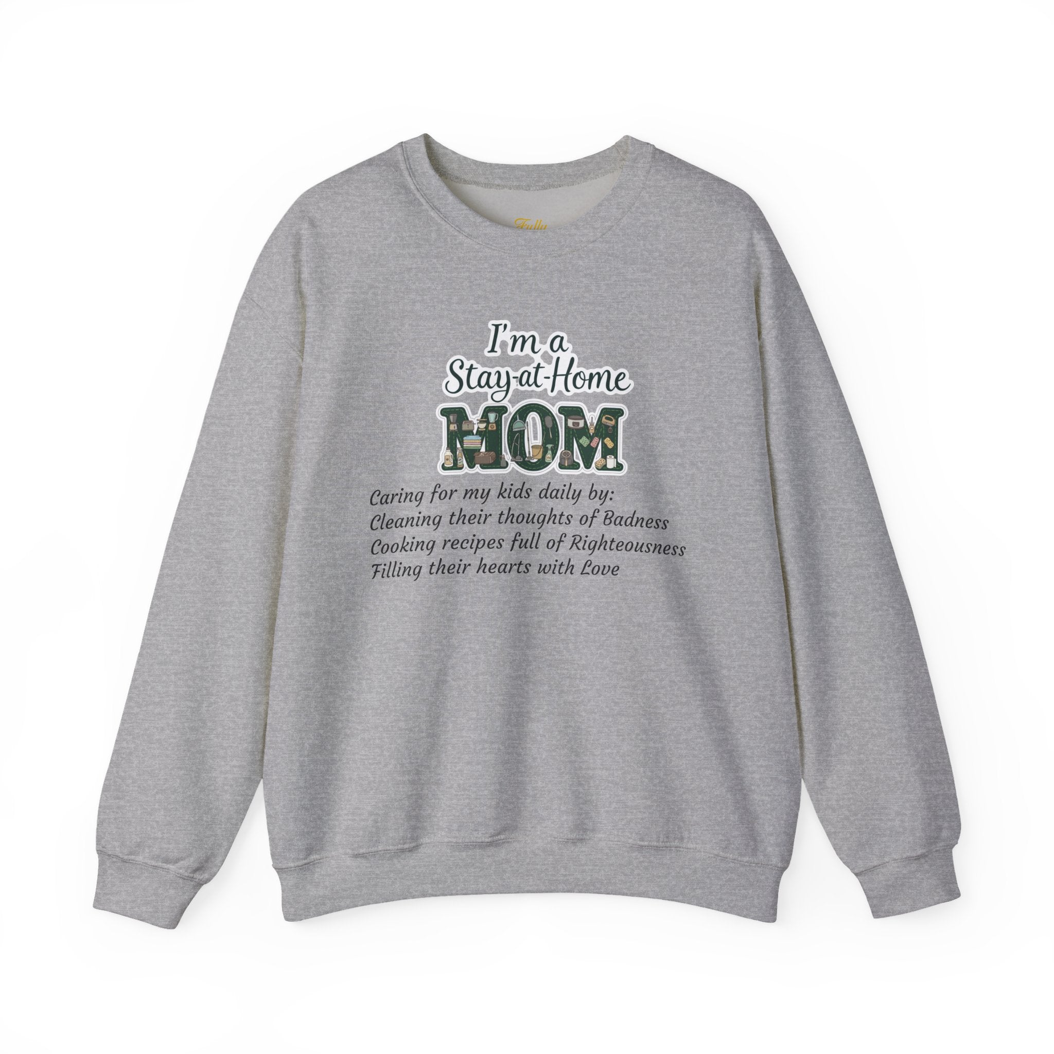 Stay at Home Mom Sweatshirt — 'I'm a Stay at Home MOM' Cozy Crewneck for Mothers