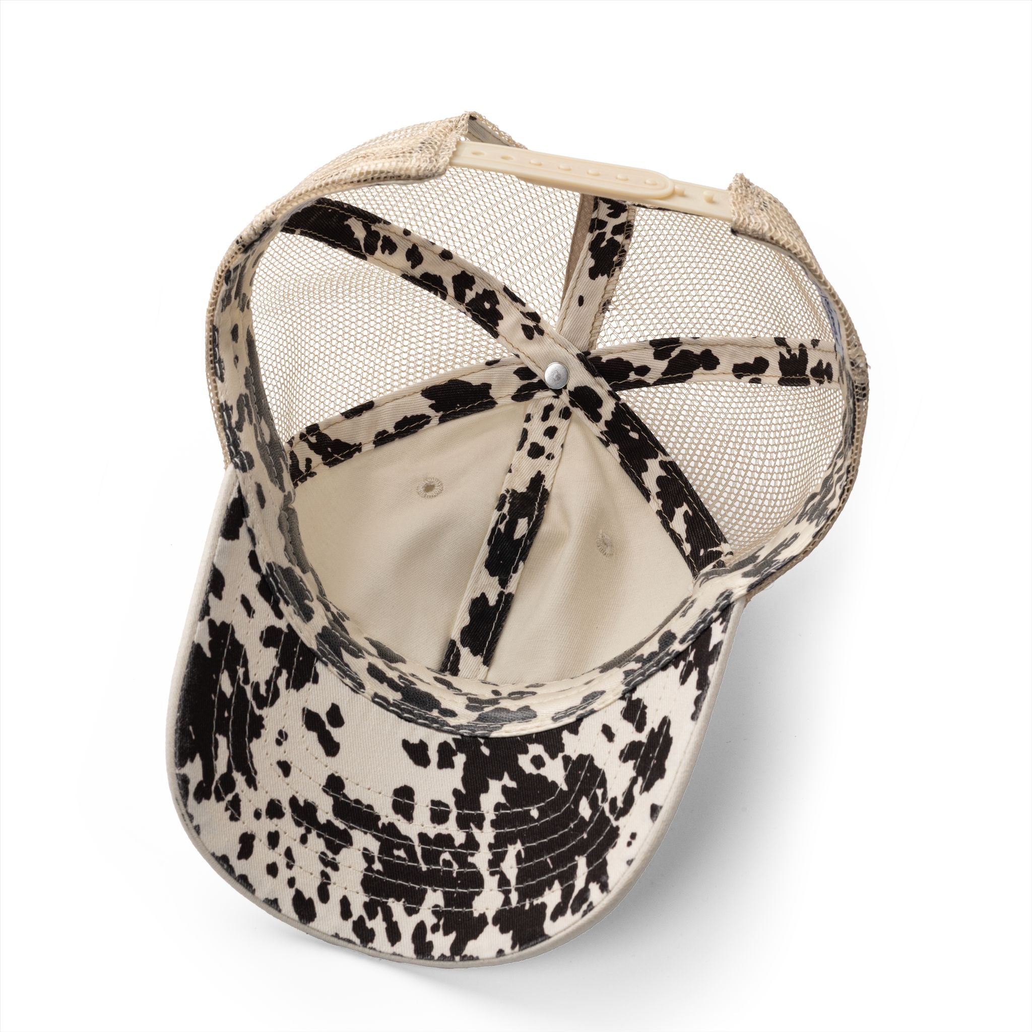 Blessed by Christ with Cross -Women's Washed Mesh-Back Cap