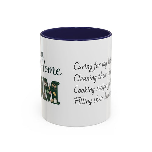 Mama Home Coffee Mug — Inspirational "Praying for My Kids" Accent Mug (11/15oz)