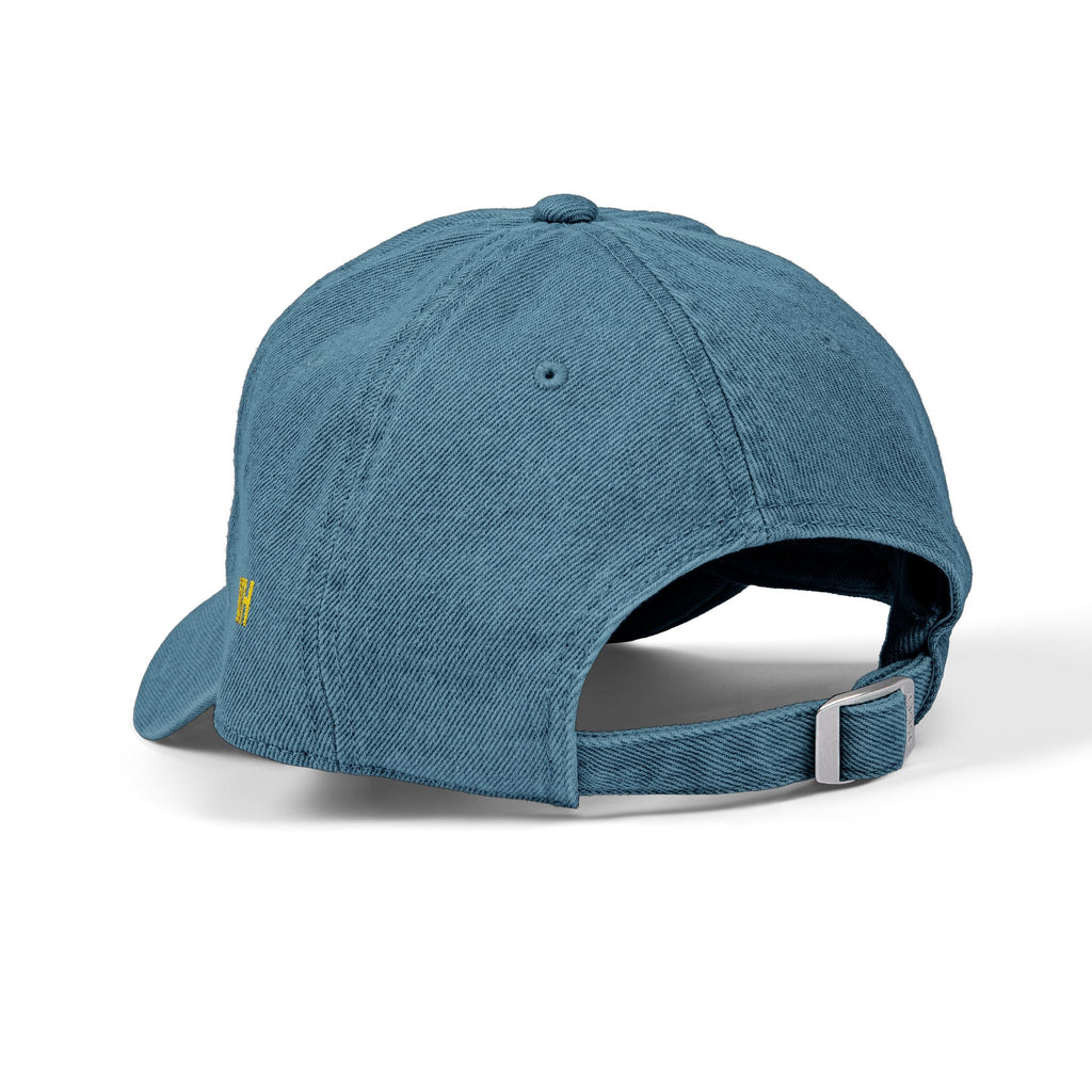 Denim Cap — Embroidered ‘The past gave experience / The future gives hope’ Inspirational Cap – Christian faith apparel & gif