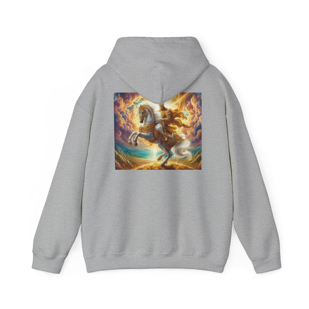 Jesus Has Conquered Hoodie — Christian Faith Graphic Sweatshirt