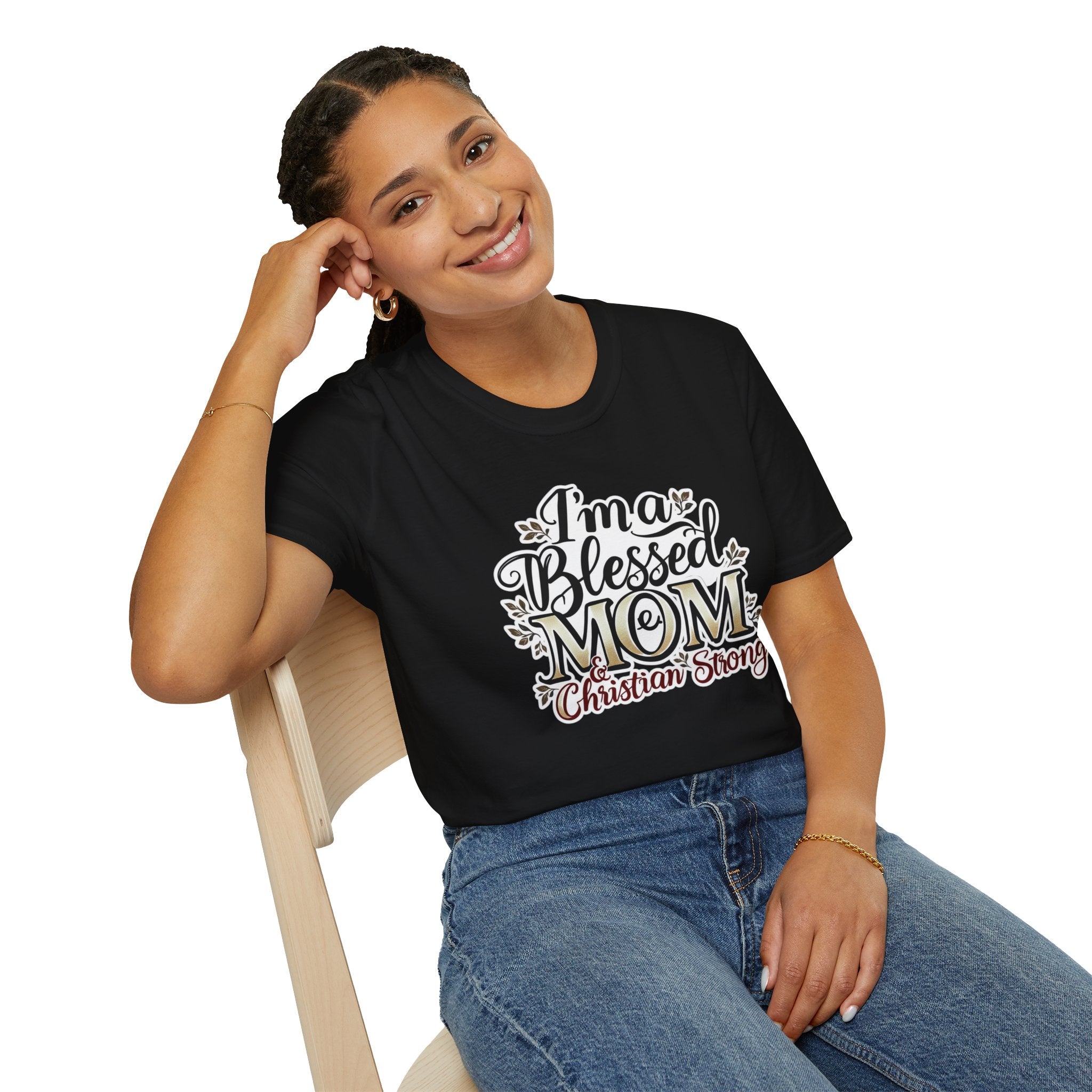 I’m a Blessed Mom Christian T-Shirt — Faith-Based Mother's Day Tee