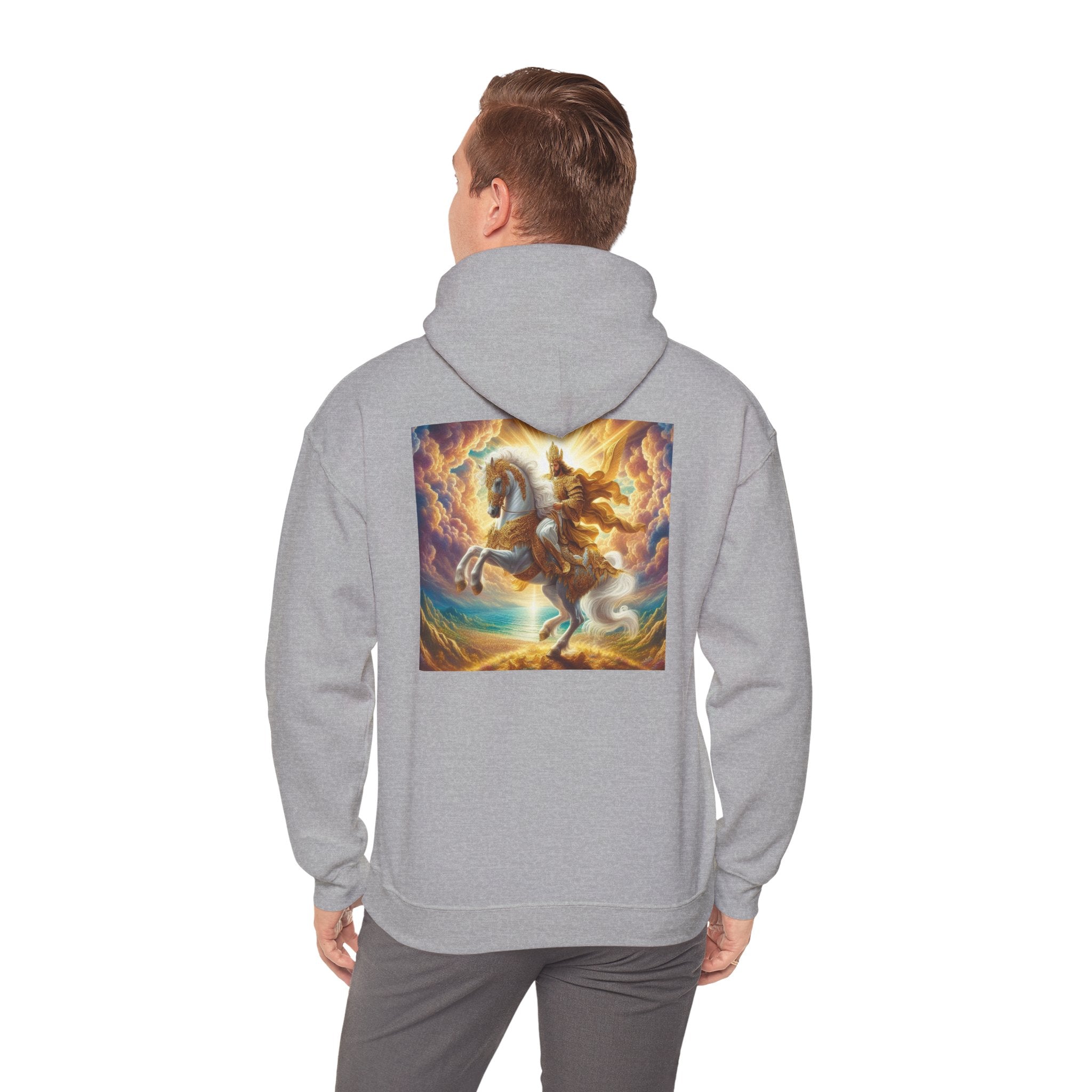 Jesus Has Conquered Hoodie — Christian Faith Graphic Sweatshirt
