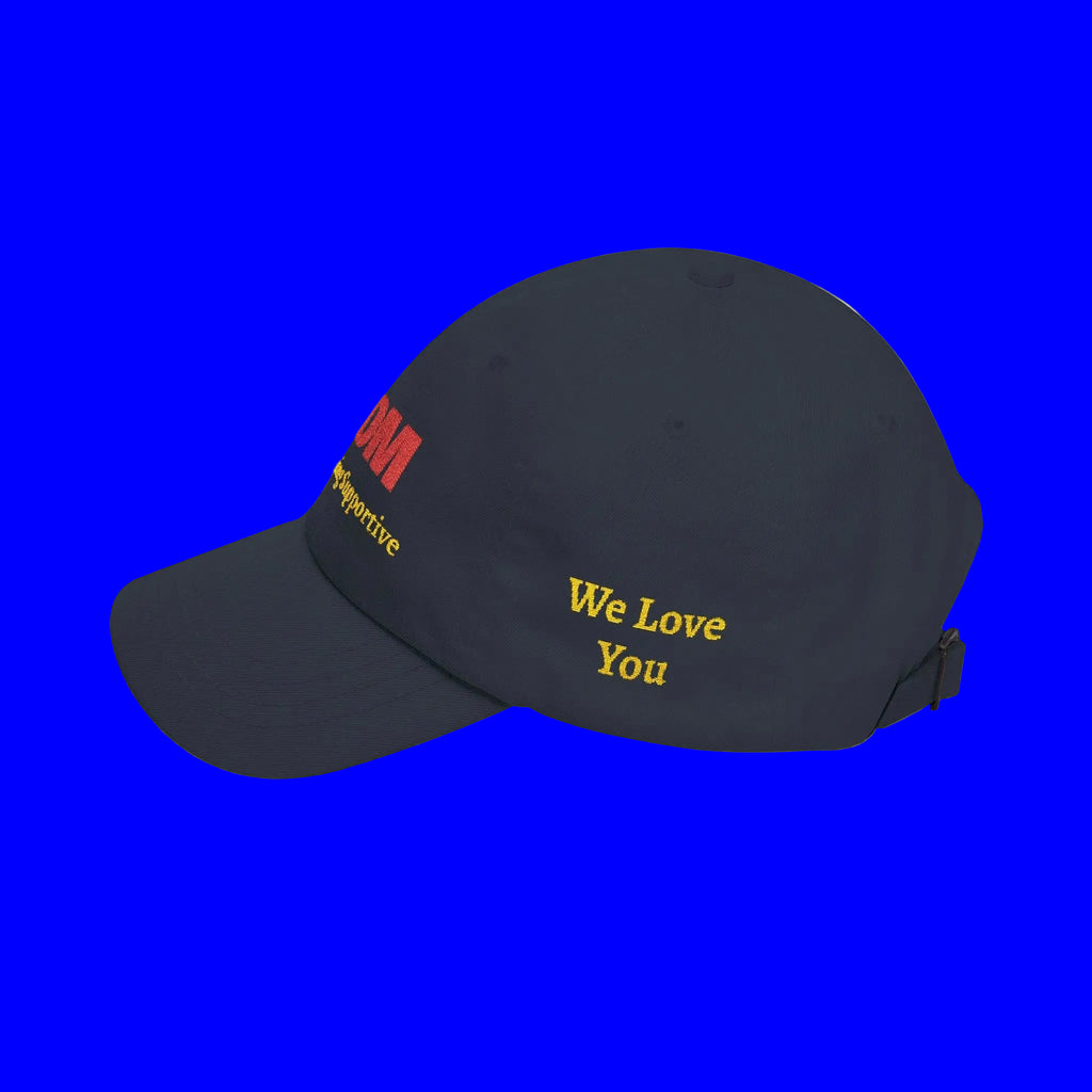 Total MOM Embroidered Dad Cap — Loving, Caring & Supportive Mother’s Day Hat