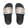 Youth Scripture Slide Sandals — "Your word is the Lamp to my feet" Psalm 119:105