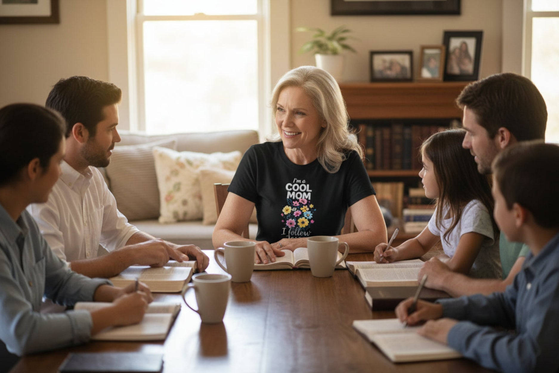 Cool Mom T-Shirt — “I’m a Cool Mom, I Follow Jesus” Christian Mom Tee