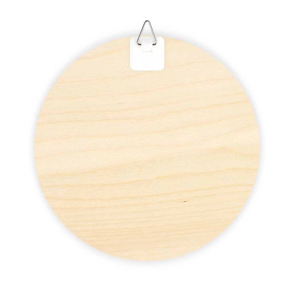 Jesus Bless Our Home- Round Wood Sign – Christian Wall Decor – Christian faith apparel & gifts | Fully Christian Apparel