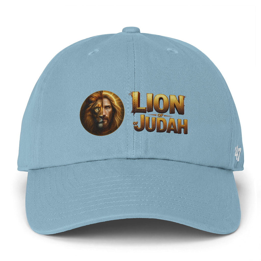 Lion of Judah Baseball Cap – Christian Faith Lion Emblem Clean Up Cap