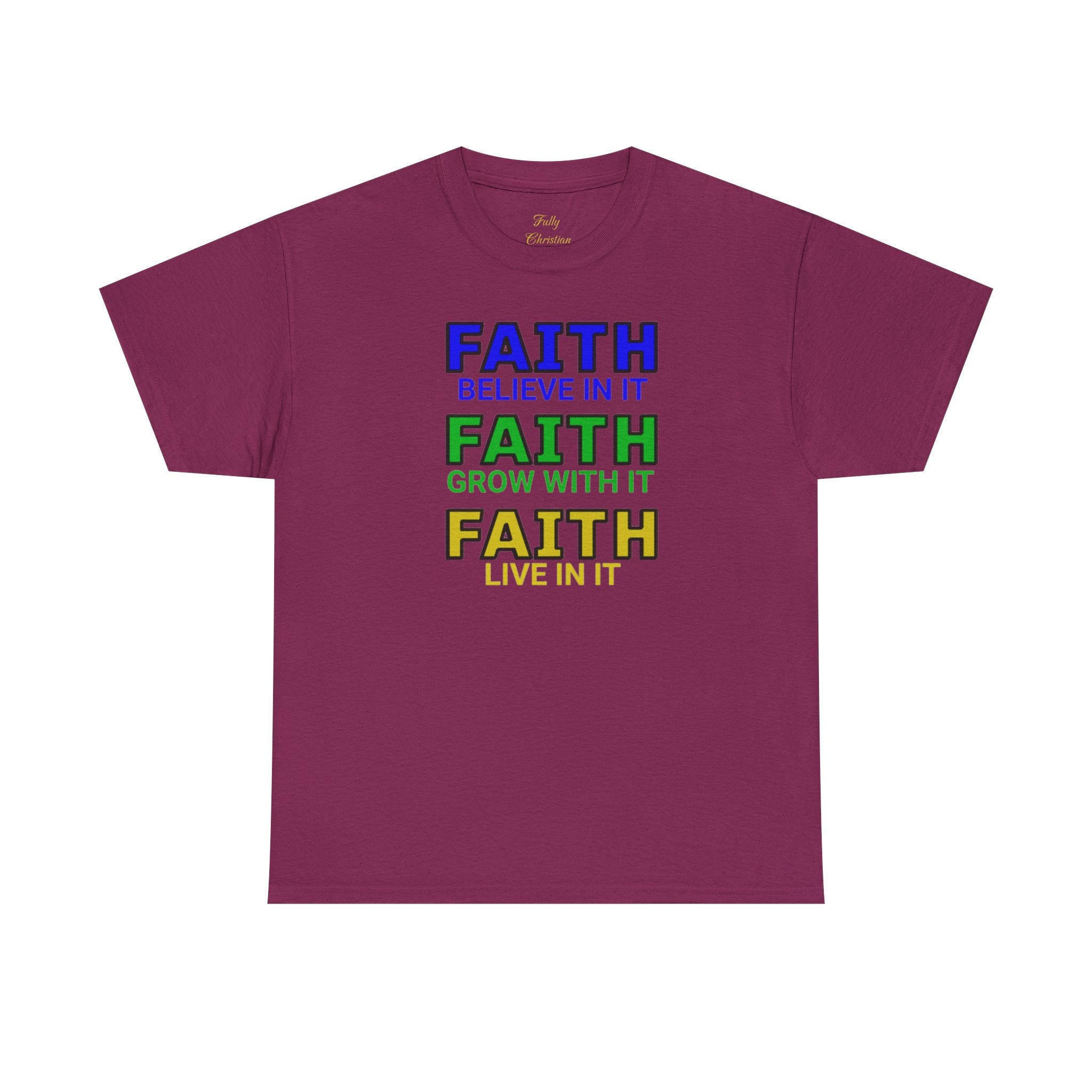 Faith-Inspired Unisex Cotton Tee, Spiritual T-Shirt, Inspirational Apparel, Gift for Believers, Everyday Wear, Positive Vibes