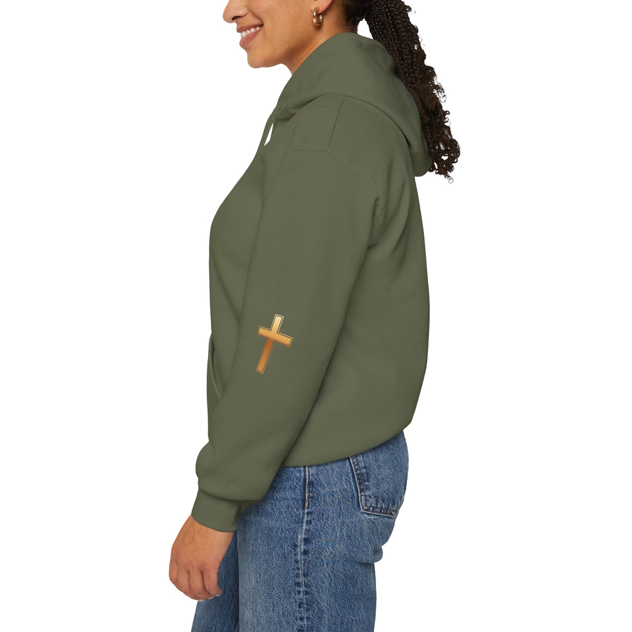 Religious Hoodie - "Open Your Eyes, JESUS is Coming!" Pullover