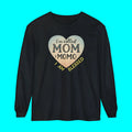Mom & Momo Heart Long Sleeve Tee – “I’m Called Mom & Momo, I Am Blessed” – Christian faith apparel & gifts | Fully Christian
