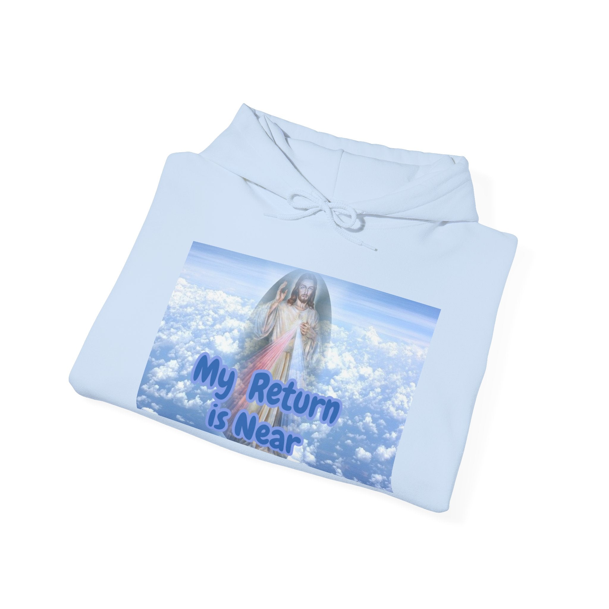 Inspirational Hoodie -My Return is Near- Unisex Heavy Blend™ Hooded Sweatshirt