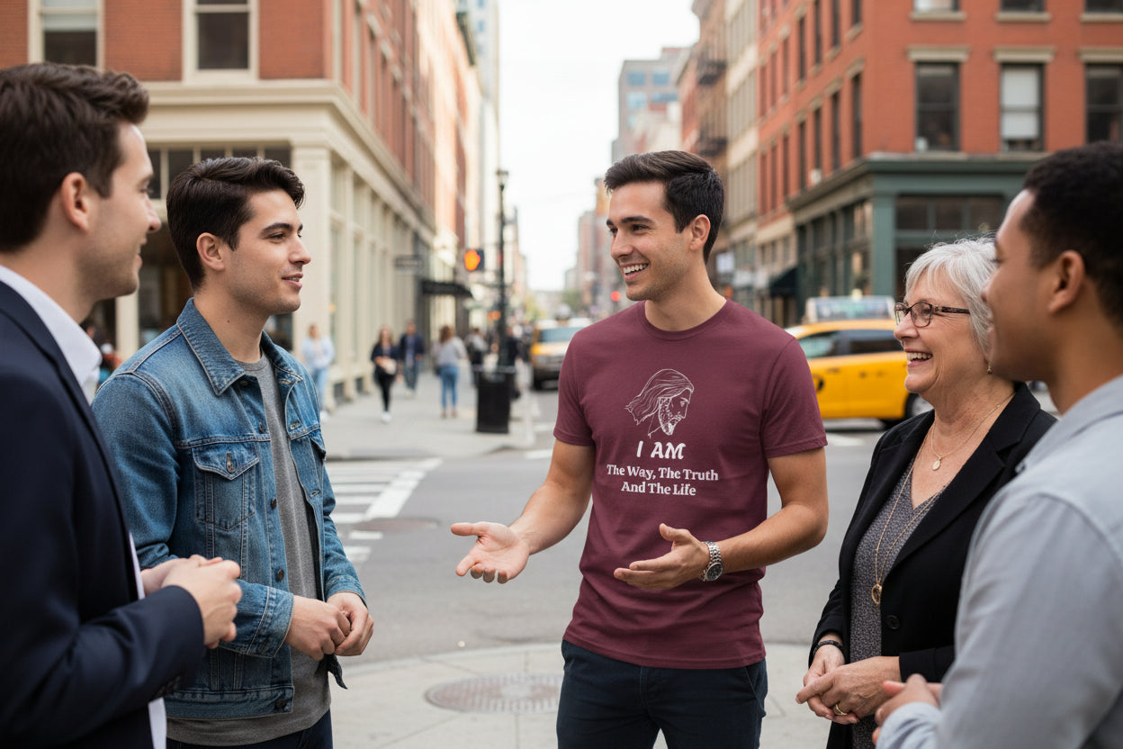 Christian 'I AM The Way, The Truth And The Life' T-Shirt