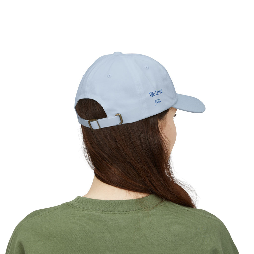 Total MOM Embroidered Classic Dad Cap — Loving Caring Supportive Hat for Mothers, Mother’s Day Gift