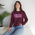Faith Crewneck Sweatshirt — "With It All Is Possible" Inspirational Pullover