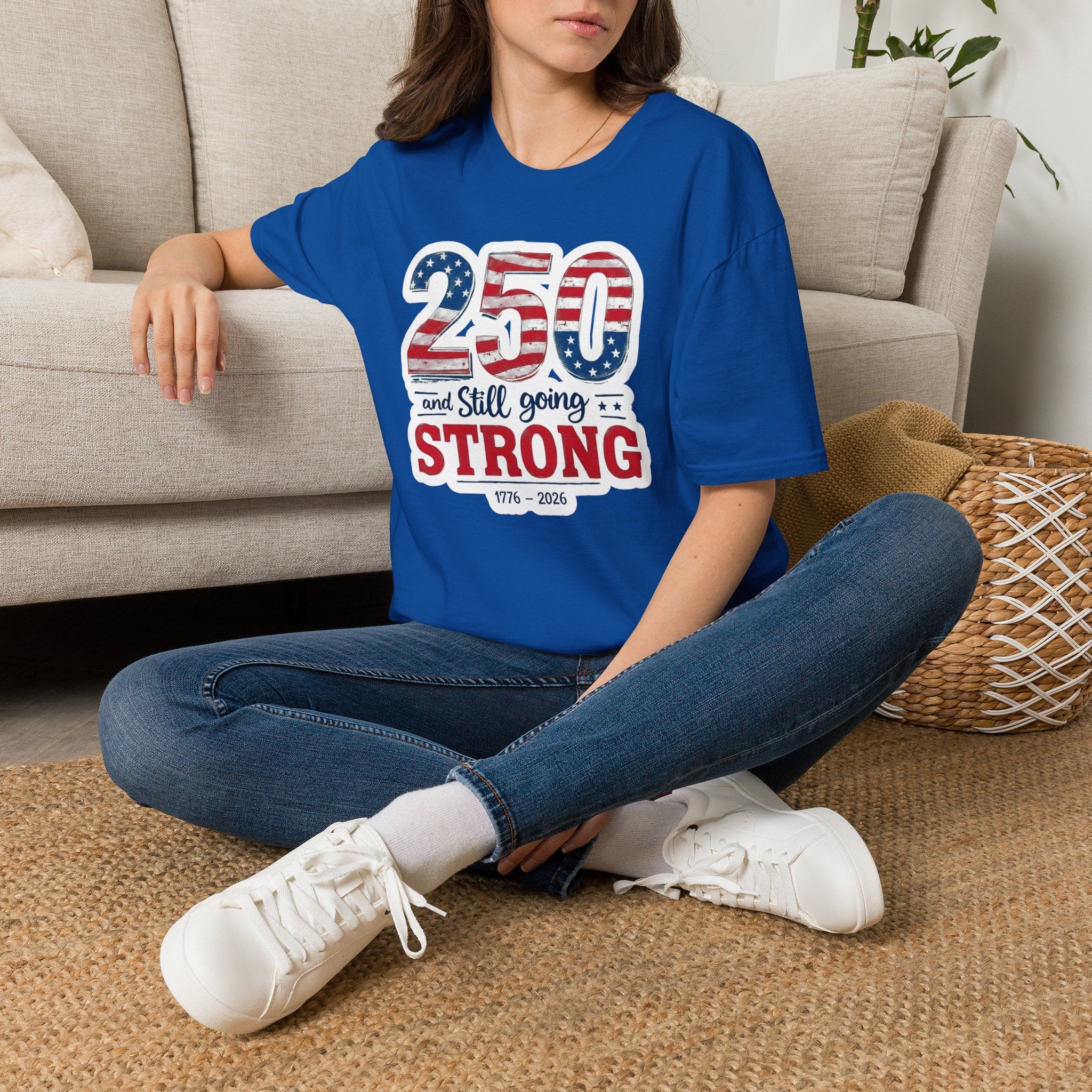 250 and Still Going Strong T-Shirt — Patriotic Anniversary Tee