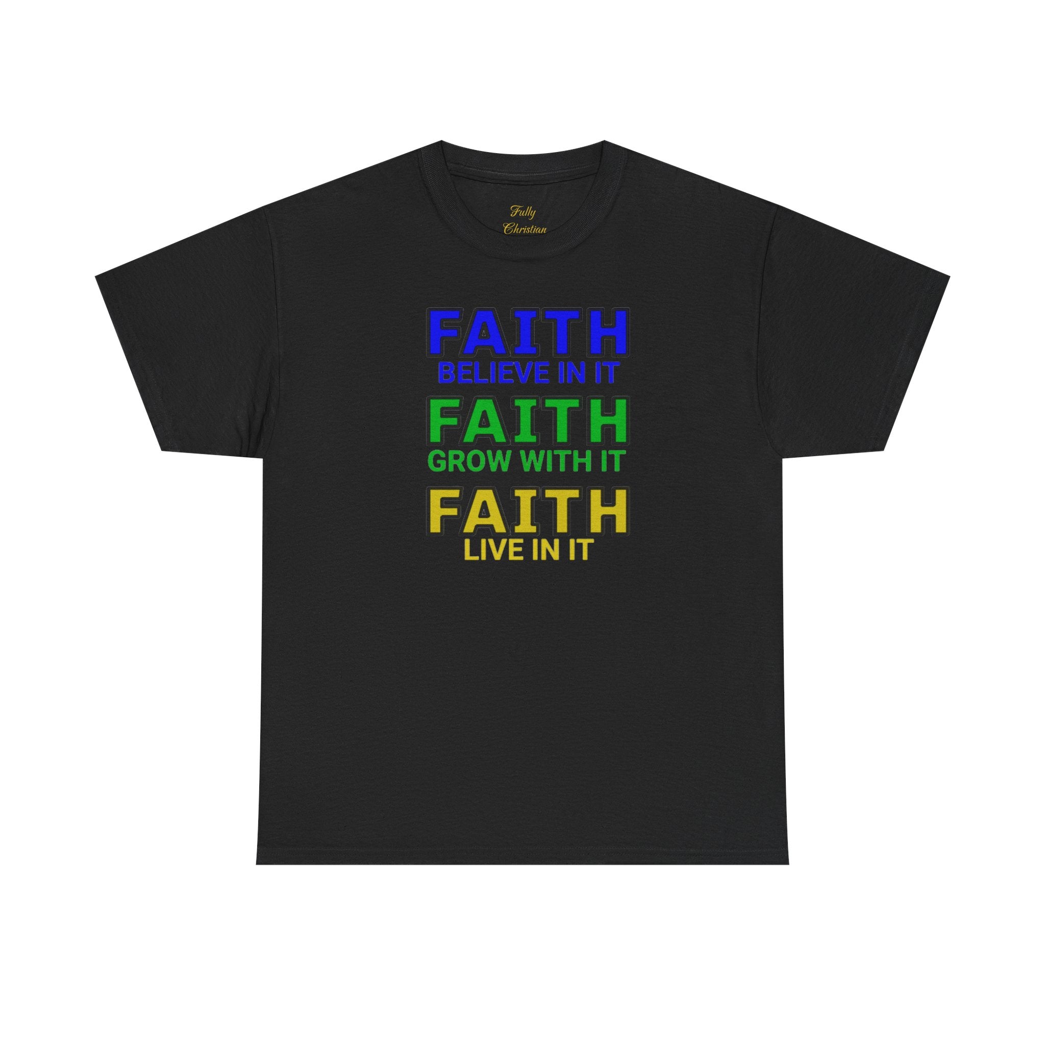 Faith-Inspired Unisex Cotton Tee, Spiritual T-Shirt, Inspirational Apparel, Gift for Believers, Everyday Wear, Positive Vibes