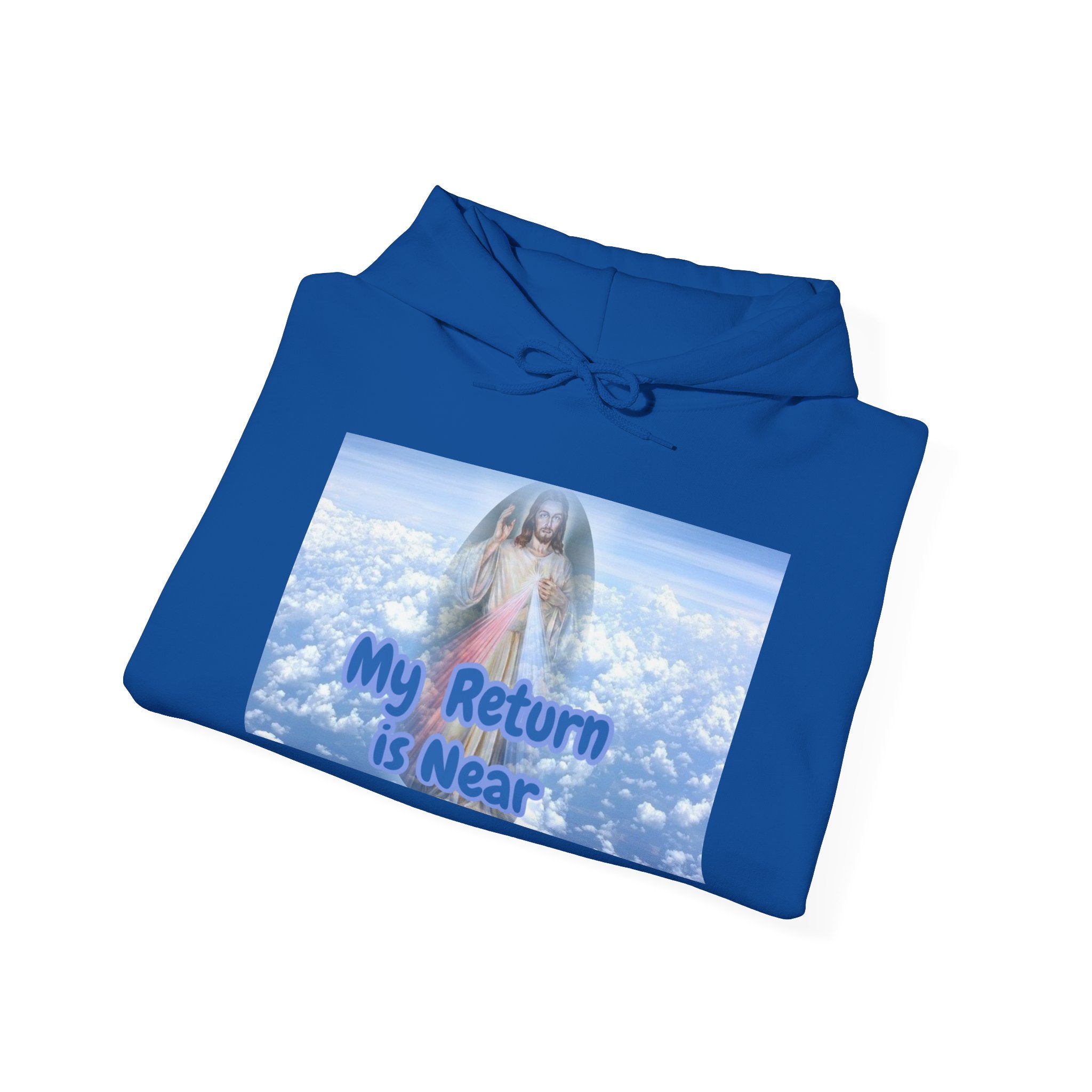 Inspirational Hoodie -My Return is Near- Unisex Heavy Blend™ Hooded Sweatshirt