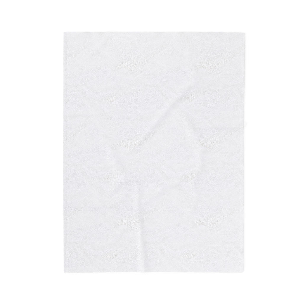 Christian Velveteen Plush Blanket — "I wrap myself in Jesus because I feel him Here" Inspirational Throw – Christian faith a