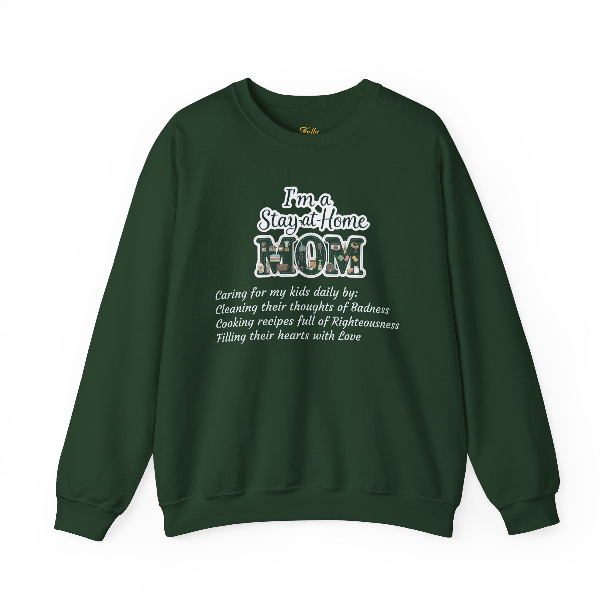 Stay at Home Mom Sweatshirt — 'I'm a Stay at Home MOM' Cozy Crewneck for Mothers