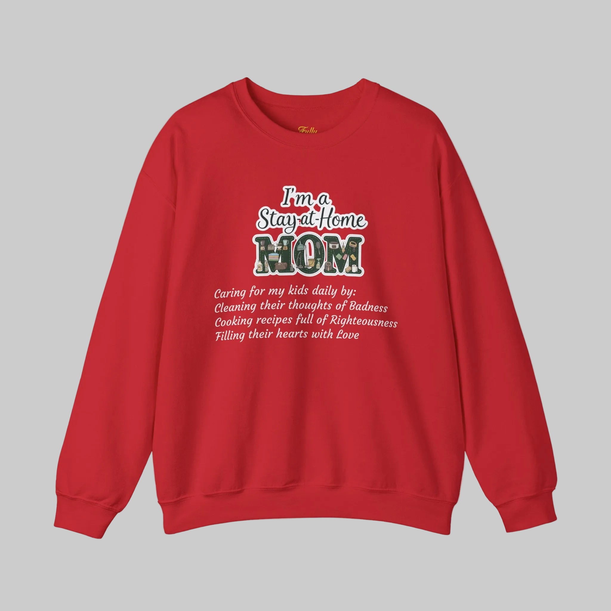 Stay at Home Mom Sweatshirt — 'I'm a Stay at Home MOM' Cozy Crewneck for Mothers
